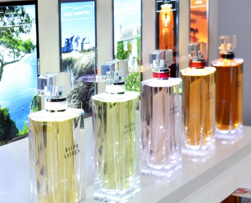 Ralph Lauren Perfume Display