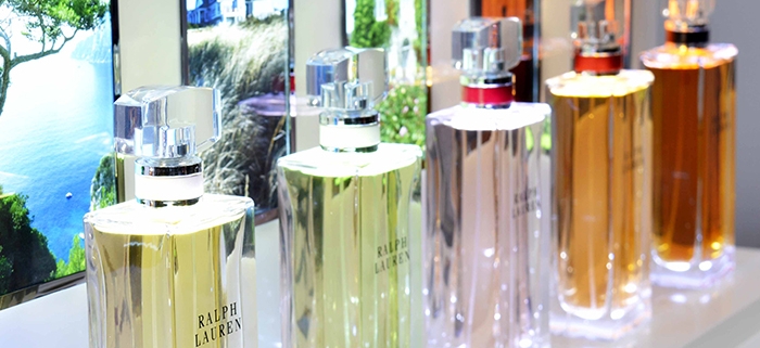 Ralph Lauren Perfume Display